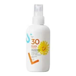 Hjärtats Solspray Barn SPF30 Oparfymerad