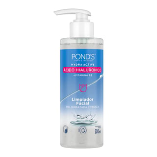 Pond's Hydra Active Ácido Hialurónico Limpiador Facial
