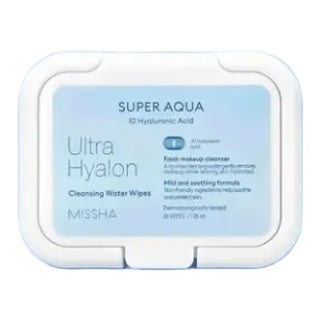 Missha Super Aqua Ultra Hyalron Cleansing Water Wipes