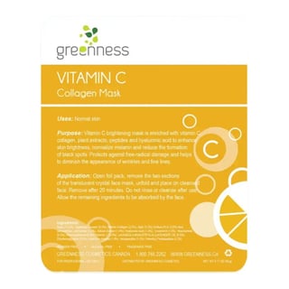 Greenness Vitamin C Collagen Mask