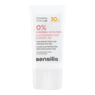 Sensilis 0% Chemical UV Filters Photocorrection Mineral SPF 30