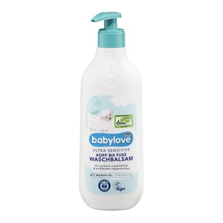 babylove dm Ultra Sensitive Kopf Bis Fuss Waschbalsam