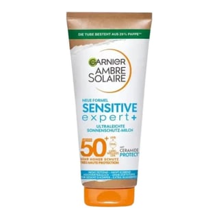 Garnier Ambre Solaire Sensitive Expert Ultraleichte Sonnenschutz-Milch SPF 50+