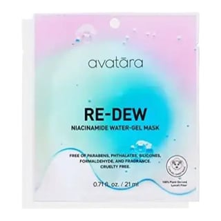 Avatara Re-Dew Niacinamide Water-Gel Mask