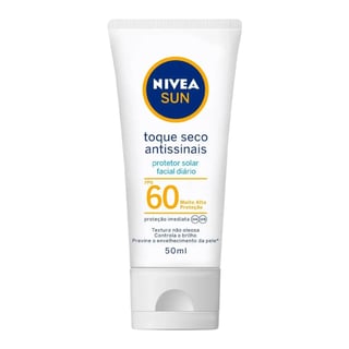 Nivea Toque Seco Facial Sunscreen SPF 60