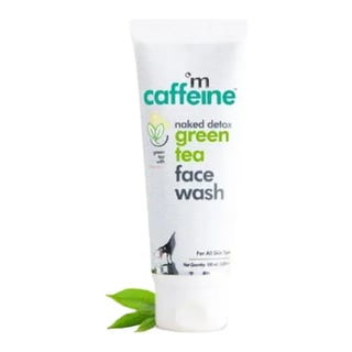 mCaffeine Green Tea Face Wash