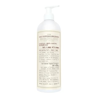VMV Hypoallergenics Essence Skin-Saving Superwash: Hair + Body Milk Shampoo