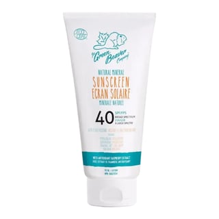 The Green Beaver Company Natural Mineral Sunscreen Lotion SPF 40