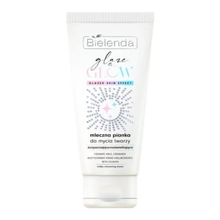 Bielenda Glaze & Glow Mleczna Pianka Do Mycia Twarzy