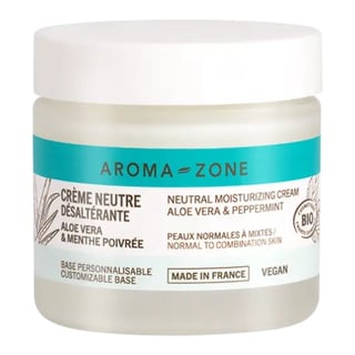 Aroma-Zone Aloe Vera & Peppermint Neutral Moisturizing Cream