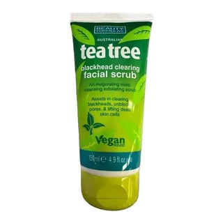 Beauty Formulas Tea Tree Blackhead Clearing Facial Scrub