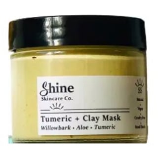 Shine Skincare Co Turmeric + Sulfur Clay Face Mask
