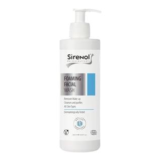 Sirenol Dermaceuticals Natural Witch Hazel Facial Cleansing Foam
