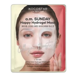 Kocostar A.m. Sunday Happy Hydrogel Mask
