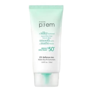 Make p:rem UV Defense Me. Matte Airy-Fit Sunscreen SPF 50+