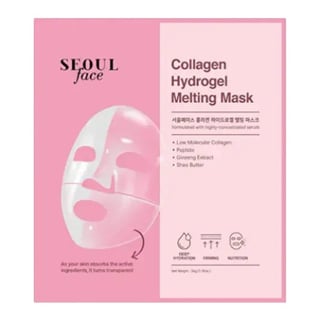 Dermal Korea Seoul Face Collagen Hydrogel Melting Mask