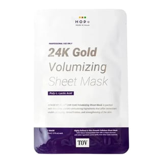House Of PLLA+ 24k Gold Volumizing Sheet Mask