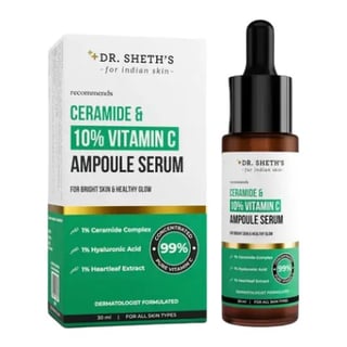 Dr. Sheth's Ceramide & 10% Vitamin C Ampoule Serum