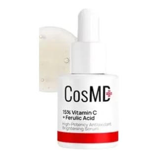 CosMD 15% Vitamin C + Ferulic Acid High-Potency Antioxidant Brightening Serum