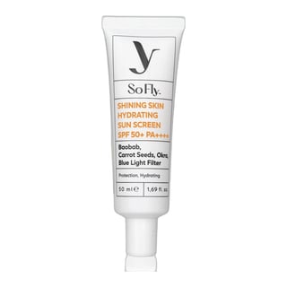 ソーフライコスメティックス シャイニング スキン ハイドレーティング サンスクリーン SPF50+ PA++++