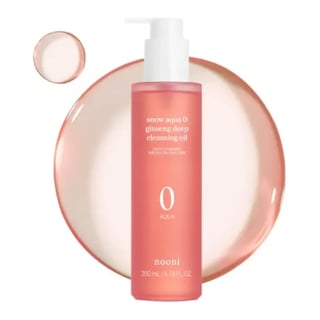 Nooni Snow Aqua 0 Ginseng Deep Cleansing Oil