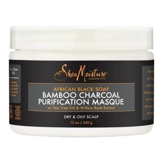 Shea Moisture African Black Soap Bamboo Charcoal Purification Masque