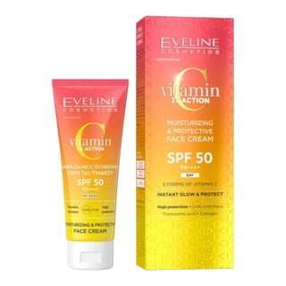 Eveline Vitamin C 3x Action Moisturizing & Protecting Face Cream SPF 50