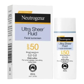 Neutrogena Ultra Sheer Fluid Facial Sunscreen SPF 50