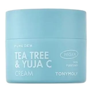 TONYMOLY Pure Dew Tea Tree & Yuja C Cream