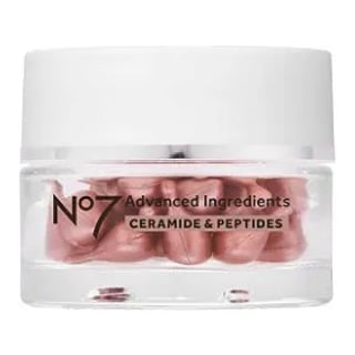 No7 Advanced Ingredients Ceramide & Peptides Facial Capsules