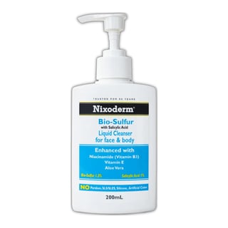 Nixoderm Bio-Sulfur Liquid Cleanser