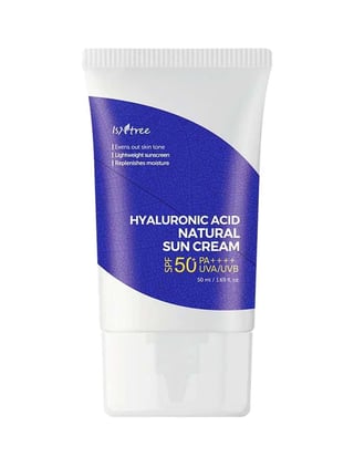 Isntree Hyaluronic Acid Natural Sun Cream SPF 50+