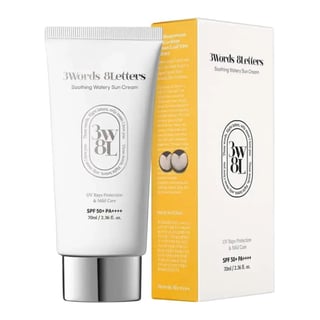 3Words 8Letters Soothing Watery Sun Cream SPF 50+