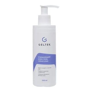 Geltek Очищающий крем-гель Ceraclean