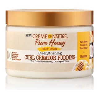 Creme of Nature Pure Honey Hair Food Strengthening Curl Creator Pudding