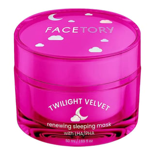 Facetory Twilight Velvet Renewing Sleeping Mask with LHA/PHA