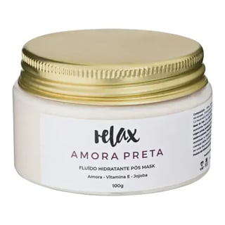 Relax Amora Preta Fluido Hidratante Pos Mask