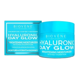 Biovène Barcelona Hyaluronic Day Glow Hydration Brightening Moisturizer