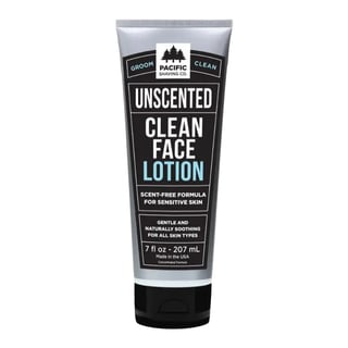 Pacific Shaving Company Clean (Unscented) Face Lotion