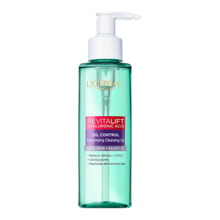 L'Oreal Revitalift Hyaluronic Acid Oil Control Replumping Cleansing Gel