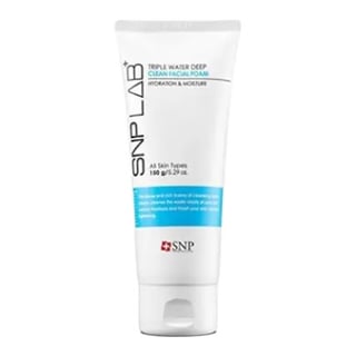 SNP Triple Water Deep Clean Facial Foam