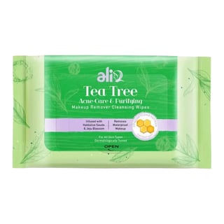 ALIA Tea Tree Makeup Remover Cleansing Wipes