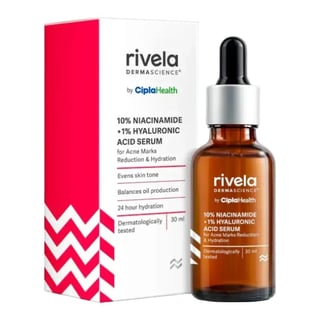 Rivela by Cipla 10% Niacinamide + 1% Hyaluronic Acid Serum