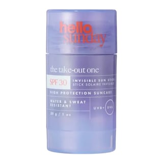 Hello Sunday The Take-Out One Invisible Sun Stick SPF 30 With Hyaluronic Acid