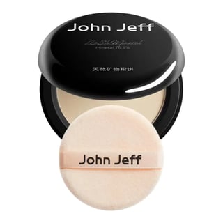 John Jeff Natural Mineral Pressed Powder