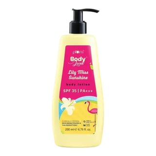 Plum Goodness Lily Miss Sunshine Body Lotion SPF 35