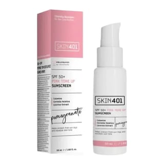 Skin401 SPF 50+ Pink Tone Up Sunscreen