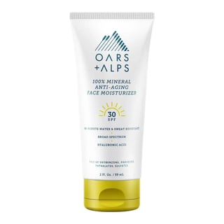 Oars + Alps 100% Mineral Anti-Aging Face Moisturizer SPF 30