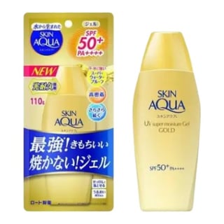 Skin Aqua UV Super Moisture Gel Gold SPF 50+ PA++++