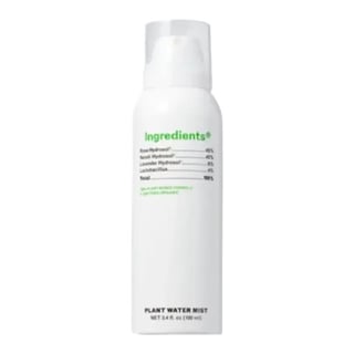 Ingredients Rose Plant Water Mist